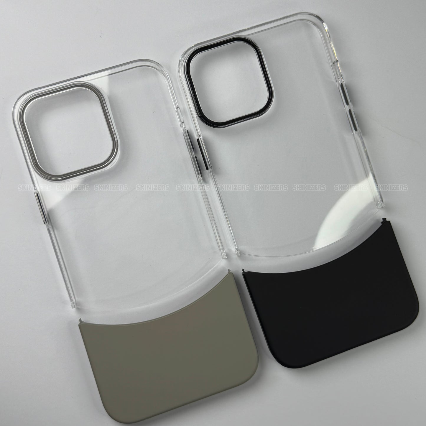 Detachable Transparent Case Black