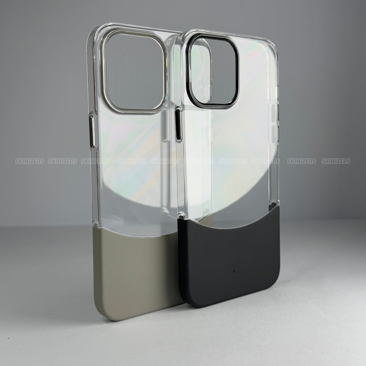 Detachable Transparent Case Black