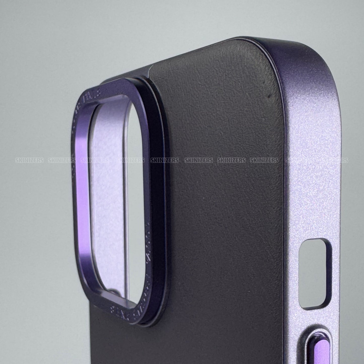 Dual Shade Leather Deep Purple Case