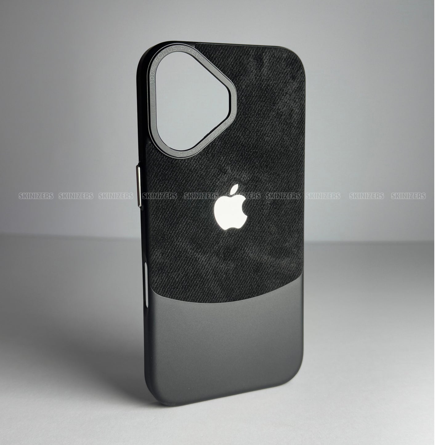 Apple Tuo Tone Flannel Case Black