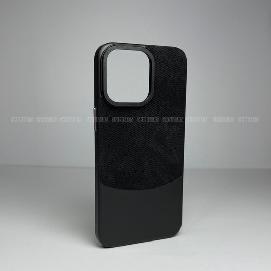 Tuo Tone Flannel Case Black