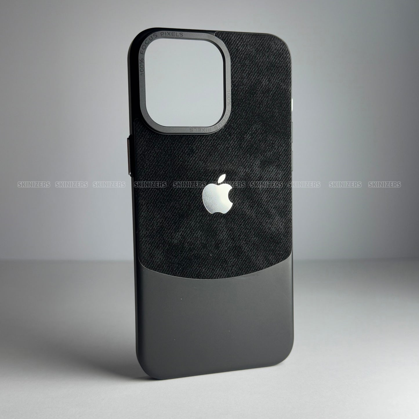 Apple Tuo Tone Flannel Case Black