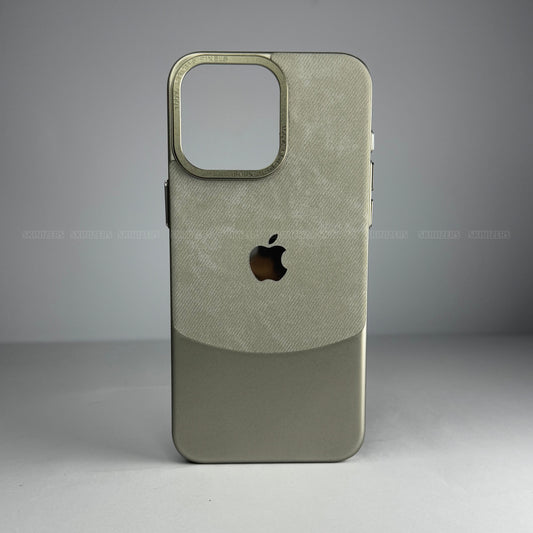 Apple Tuo Tone Flannel Case Titanium